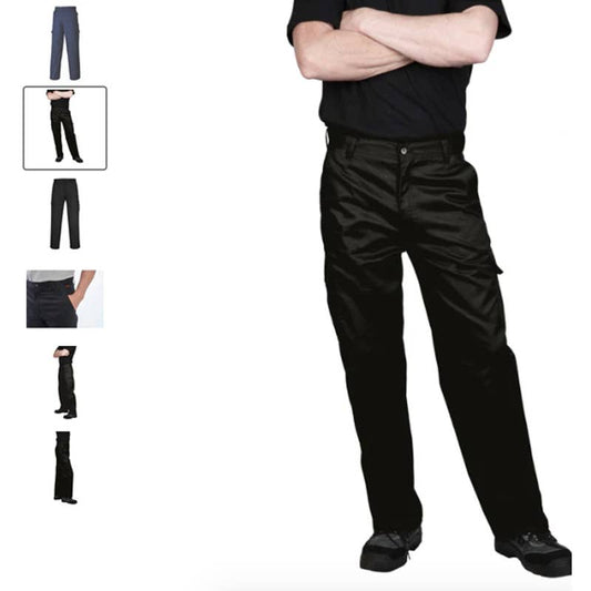 PORTWEST® Industrial Cargo Pants - C701 Size 44, Black