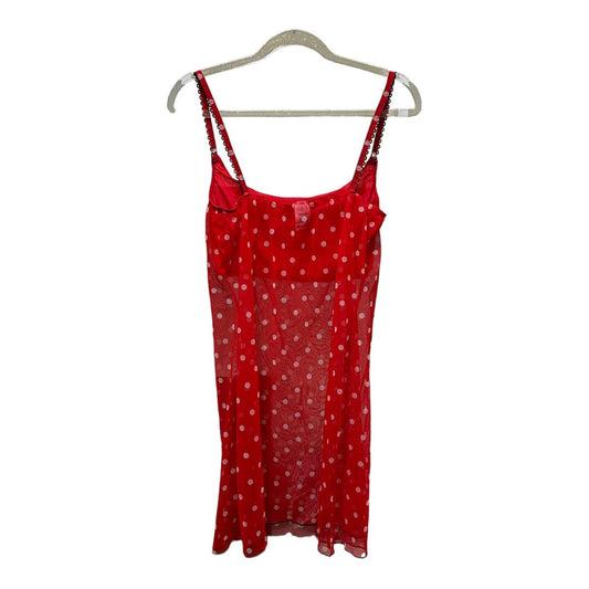 ya Young Attitude Lingerie Red with White Dots, Size 38