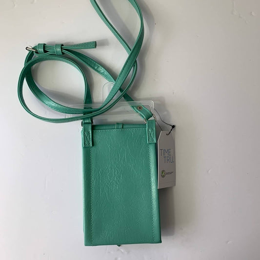 NEW Time and Tru Crossbody Bag, Green