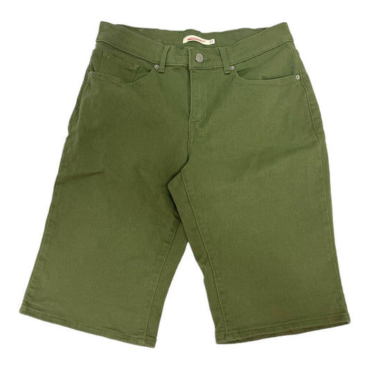 Levi's Bermuda Shorts Size W27, Green