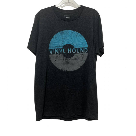 VINYL HOUND Record Collector UNISEX T Shirt Size M Music Lover