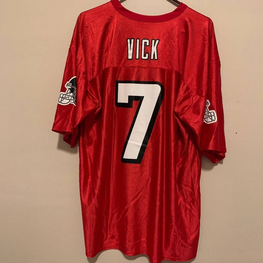 NEW NFL Players Falcon Jersey with #7 Vick Size XL, Red