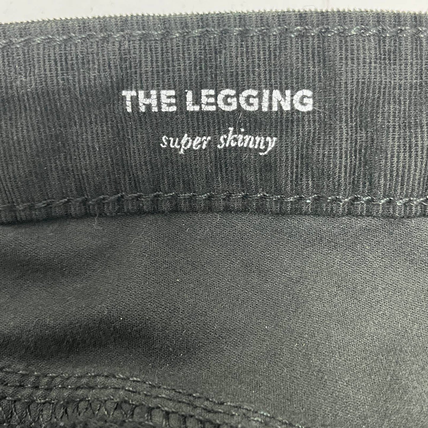 Adriano Goldschmied "The Legging" Super Skinny Pants Size 30R, Black