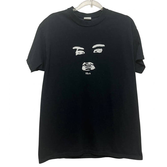 Peels Printed Graphic Tee Size M, Black