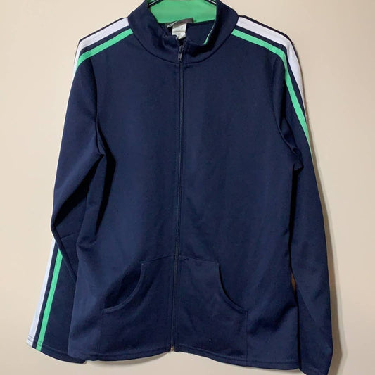 Fame 4 Fifteen  Activewear Jacket Size XL with Stripe Track Design