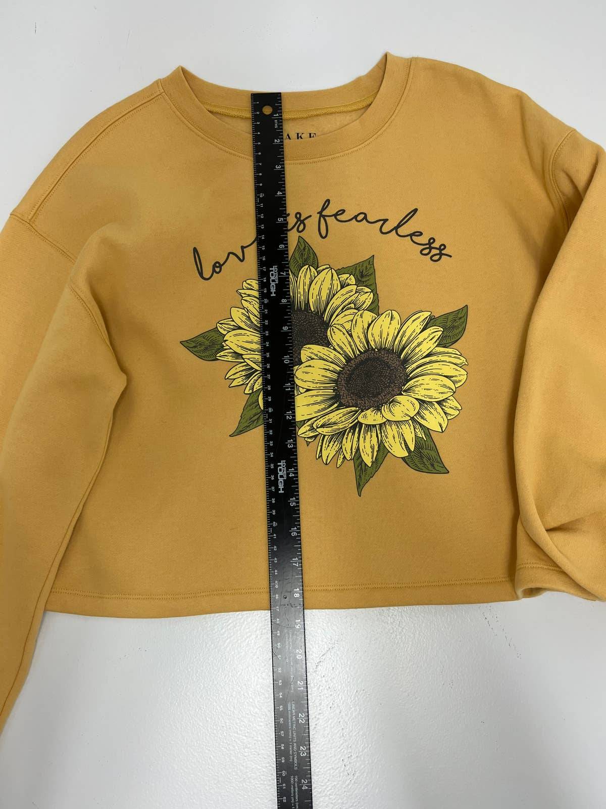 A.W.A.K.E.  Sunflower Crop Sweater