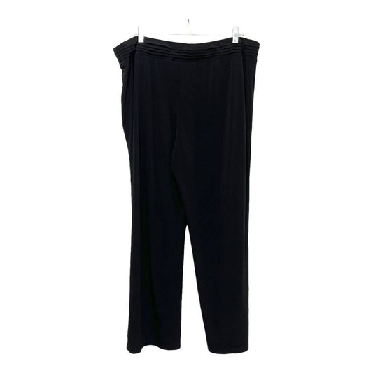 VIP Knits By Avenue Dress Pants Black, Size 18/20