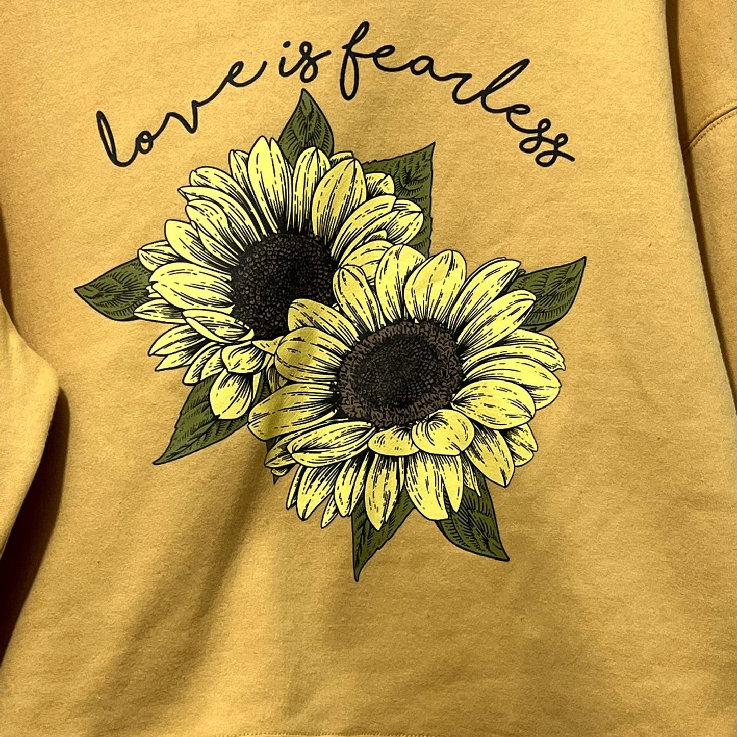 A.W.A.K.E.  Sunflower Crop Sweater