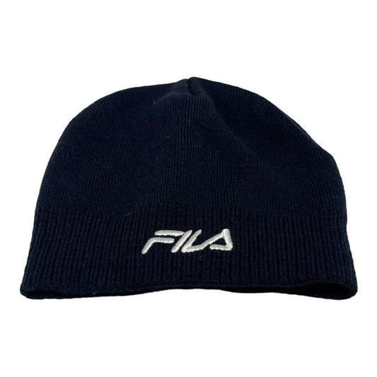 Fila Knit Hat Beanie One Size, Black