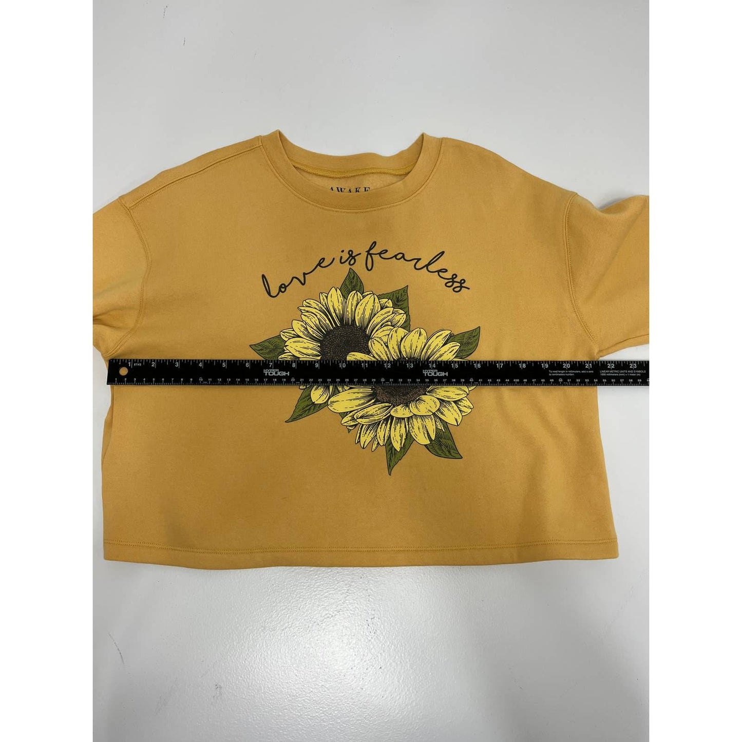 A.W.A.K.E.  Sunflower Crop Sweater