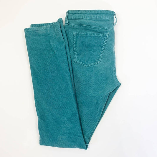 Uniqlo Straight Leg Jeans Size 7, Teal